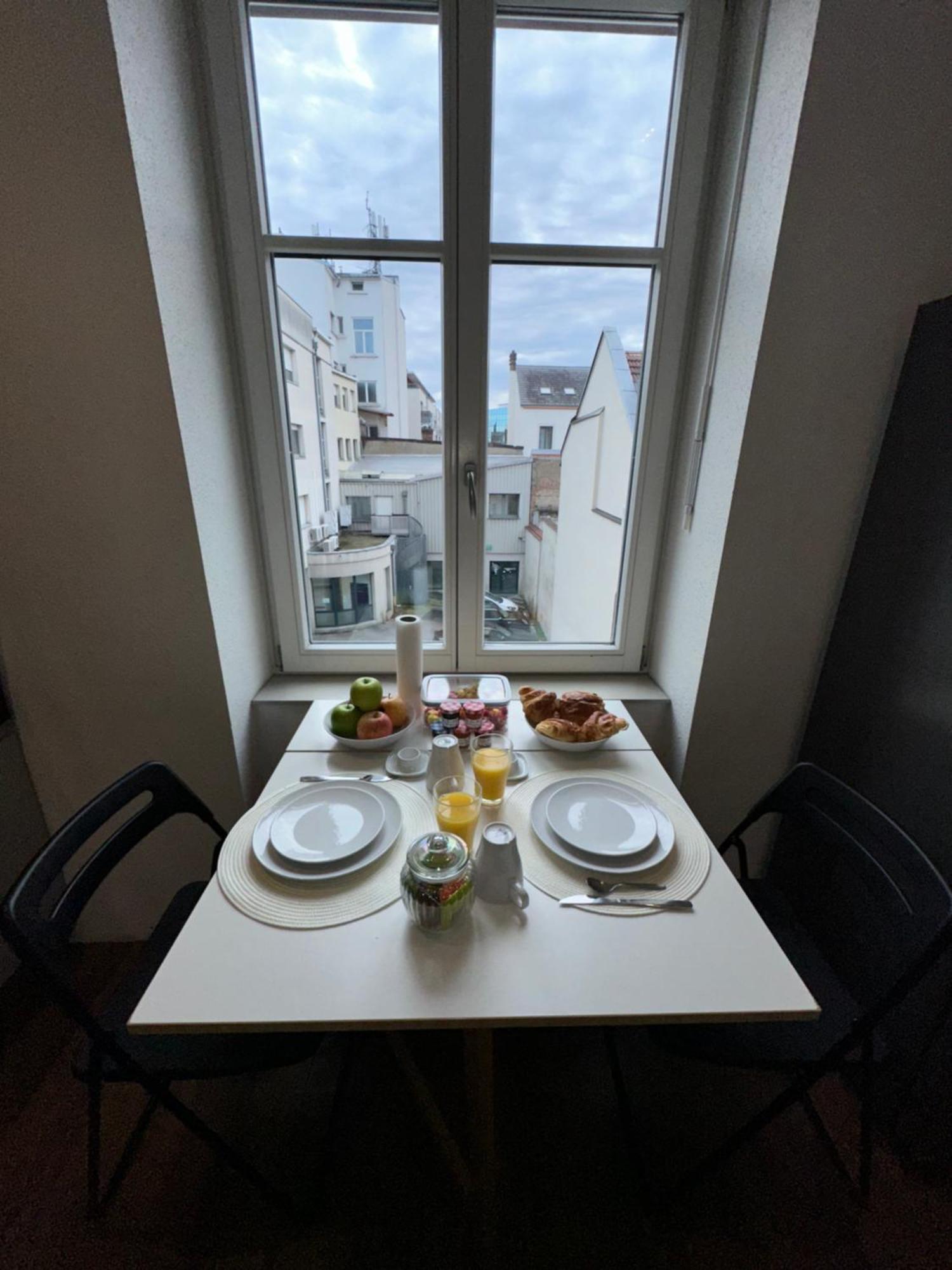 # Le 3 # Joli Appartement T3 Mulhouse Centre, Neuf, Calme Et Tout Equipe Exterior photo
